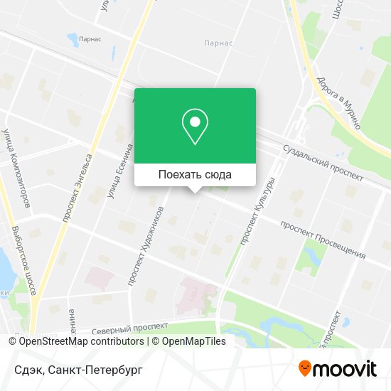 Карта Сдэк