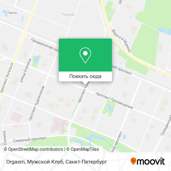Карта Orgasm, Мужской Клуб