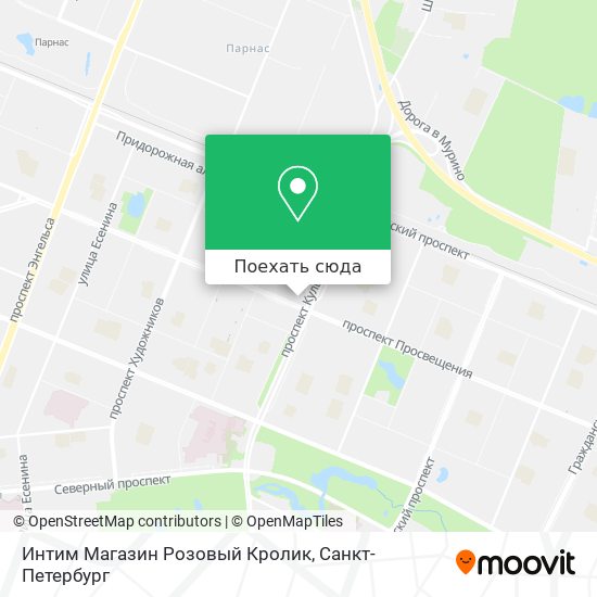 Карта Интим Магазин Розовый Кролик