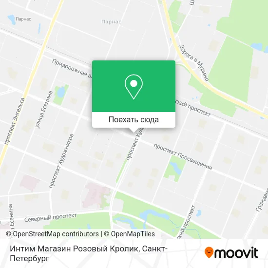 Карта Интим Магазин Розовый Кролик