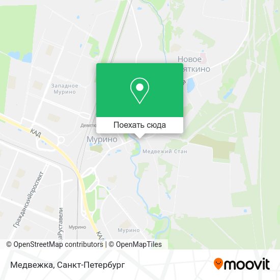 Карта Медвежка