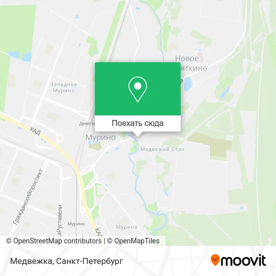 Карта Медвежка