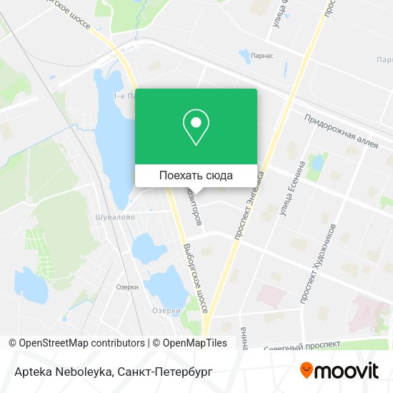 Карта Apteka Neboleyka