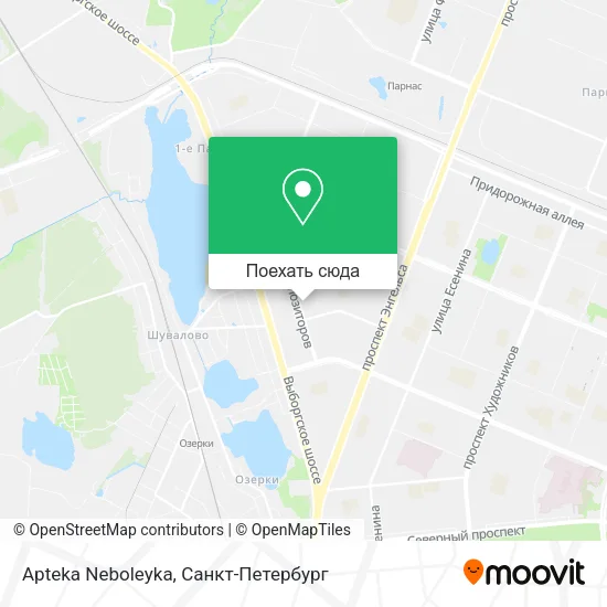 Карта Apteka Neboleyka