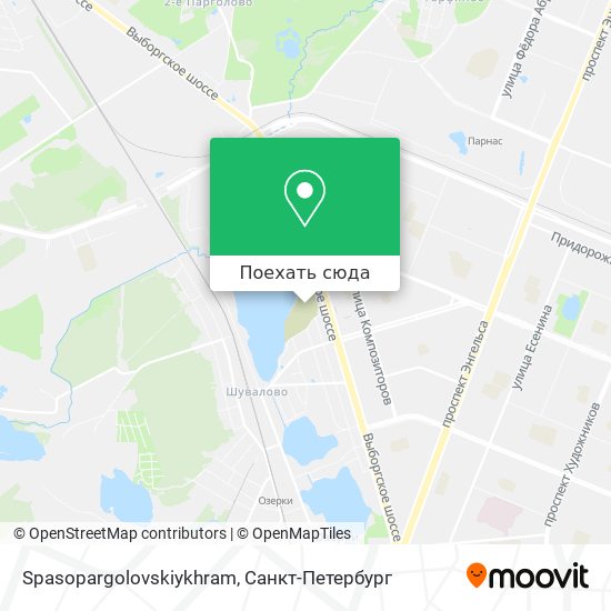 Карта Spasopargolovskiykhram