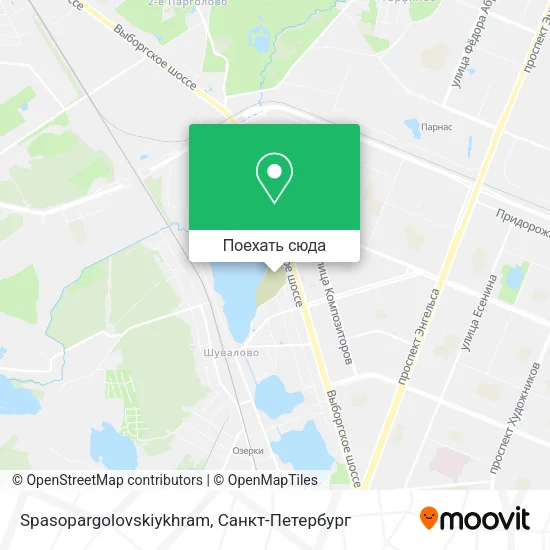 Карта Spasopargolovskiykhram