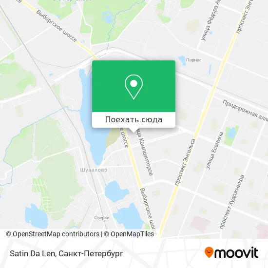 Карта Satin Da Len