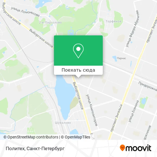 Карта Политех