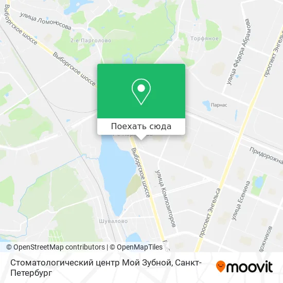 Карта Стоматологический центр Мой Зубной