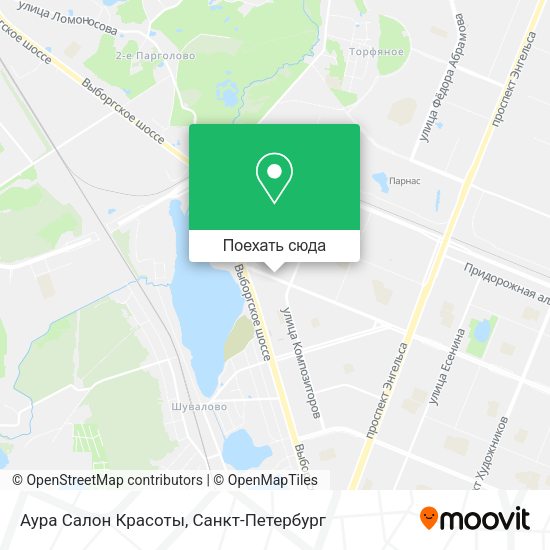 Карта Аура Салон Красоты