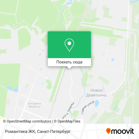 Карта Романтика ЖК