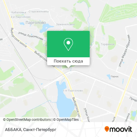 Карта АББАКА