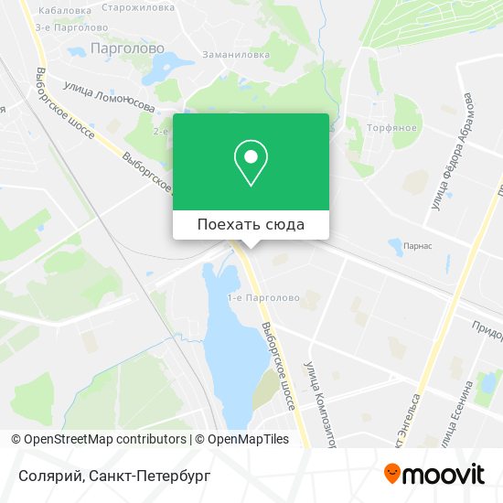 Карта Солярий