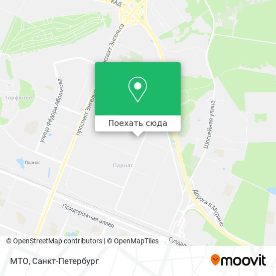 Карта МТО