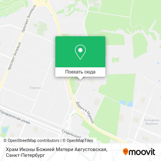 Карта Храм Иконы Божией Матери Августовская
