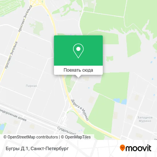 Карта Бугры Д.1