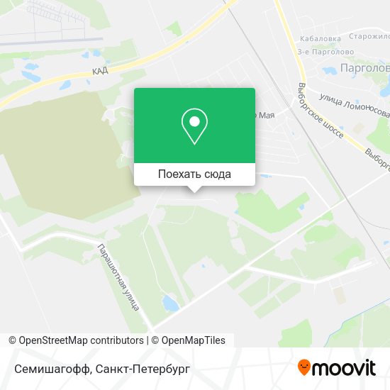 Карта Семишагофф