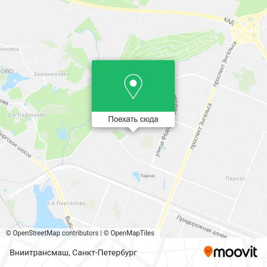 Карта Вниитрансмаш
