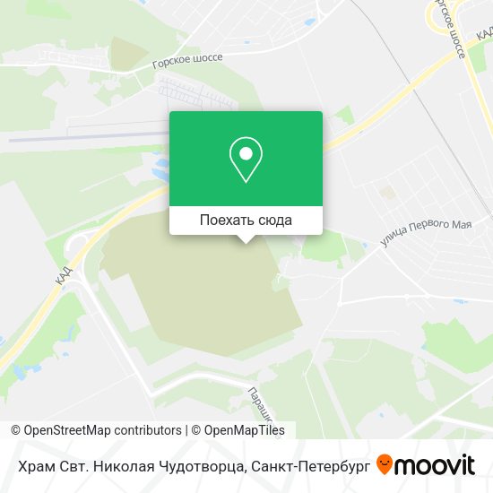 Карта Храм Свт. Николая Чудотворца