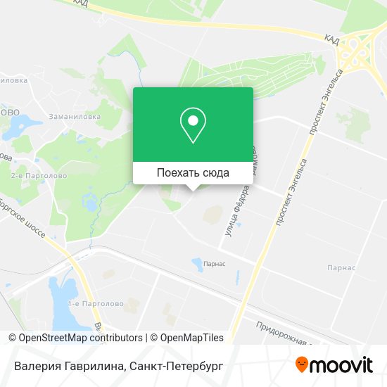 Карта Валерия Гаврилина