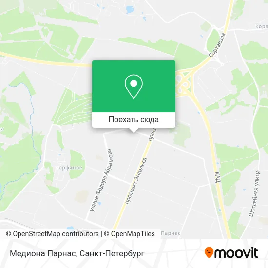 Карта Медиона Парнас