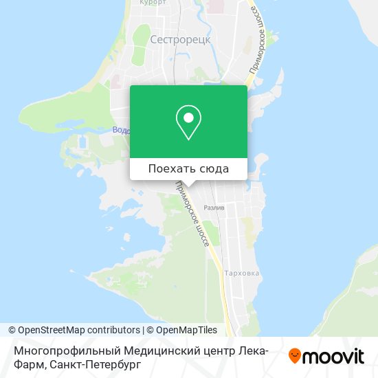Карта Многопрофильный Медицинский центр Лека-Фарм