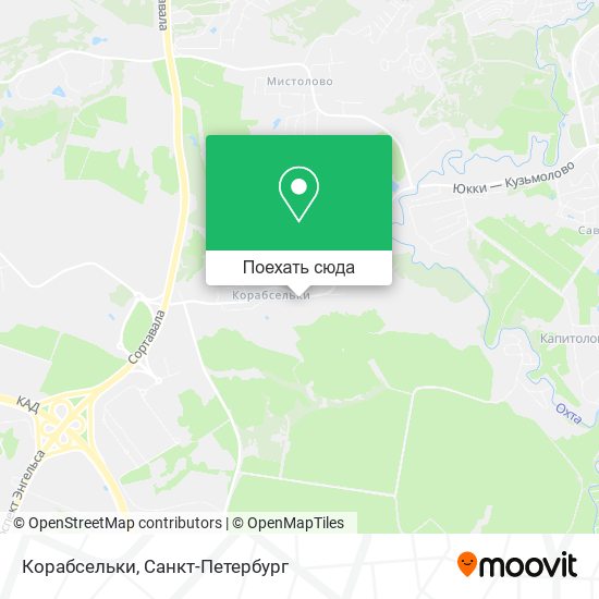 Карта Корабсельки