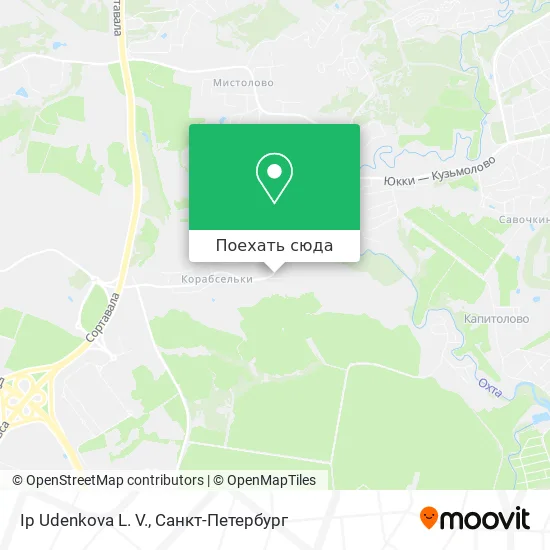 Карта Ip Udenkova L. V.