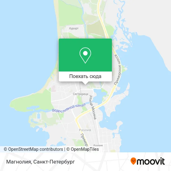 Карта Магнолия