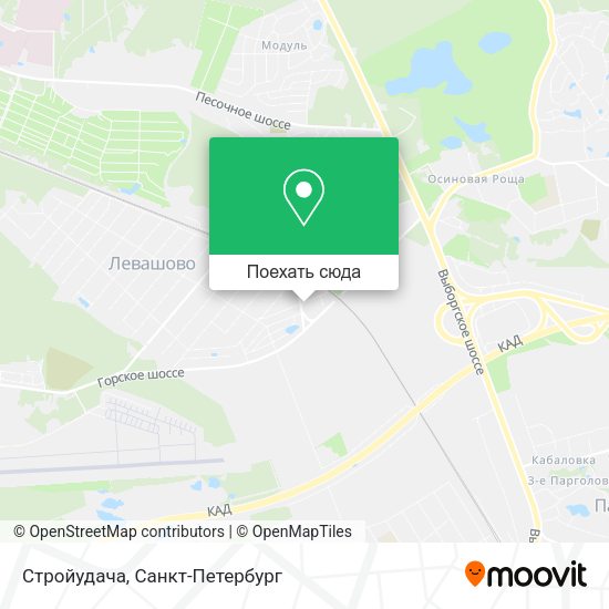 Карта Стройудача