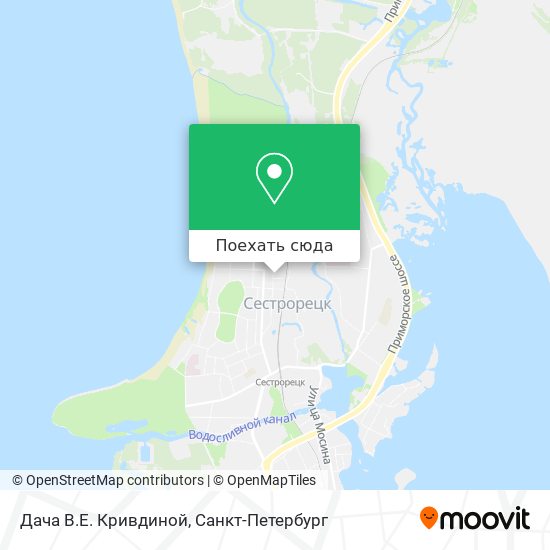 Карта Дача В.Е. Кривдиной