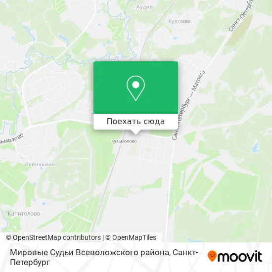 Карта Мировые Судьи Всеволожского района