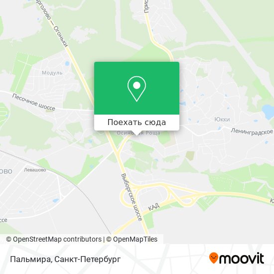 Карта Пальмира
