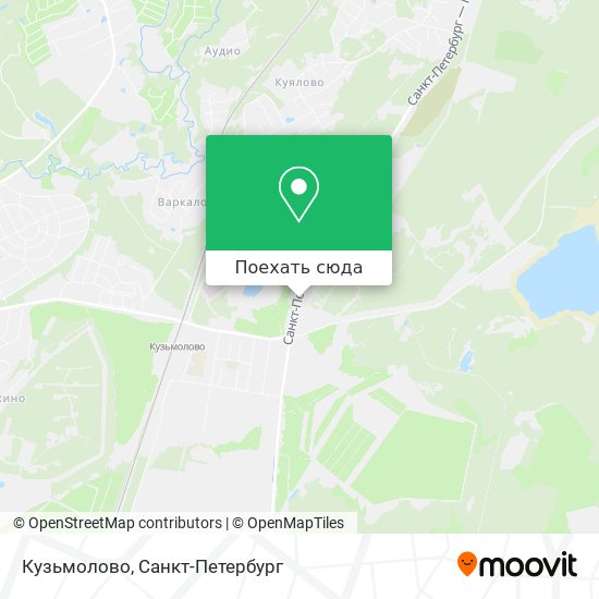 Карта Кузьмолово