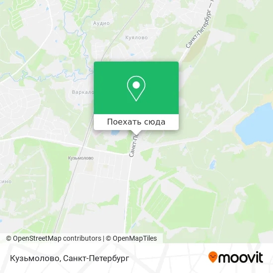 Карта Кузьмолово