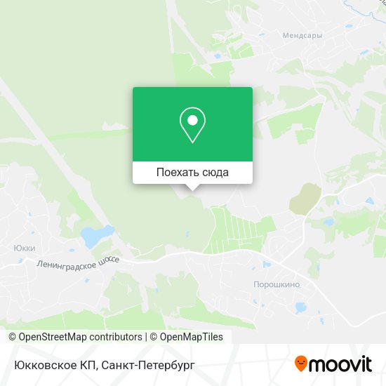 Карта Юкковское КП