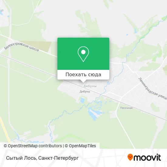 Карта Сытый Лось