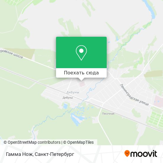 Карта Гамма Нож