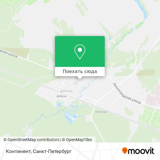Карта Континент