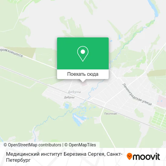 Карта Медицинский институт Березина Сергея