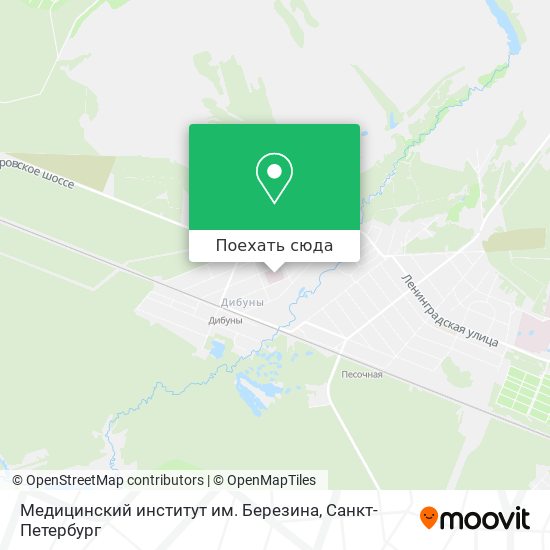 Карта Медицинский институт им. Березина