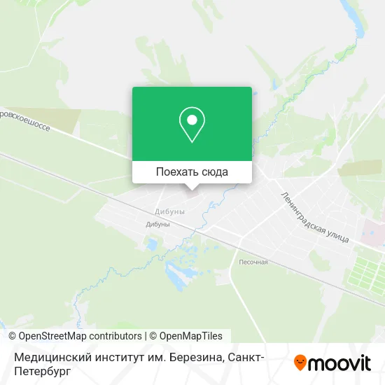 Карта Медицинский институт им. Березина
