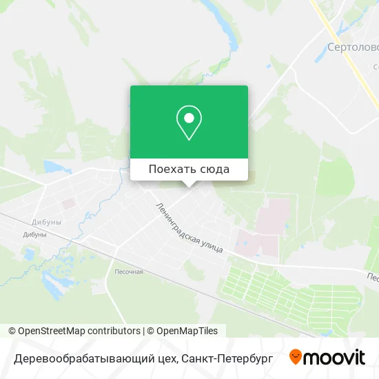 Карта Деревообрабатывающий цех