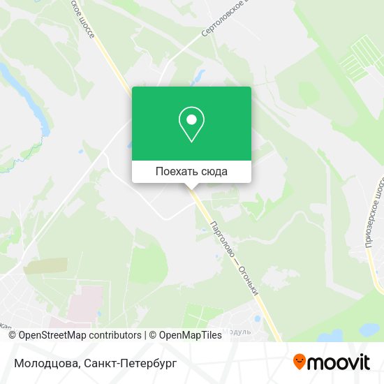 Карта Молодцова