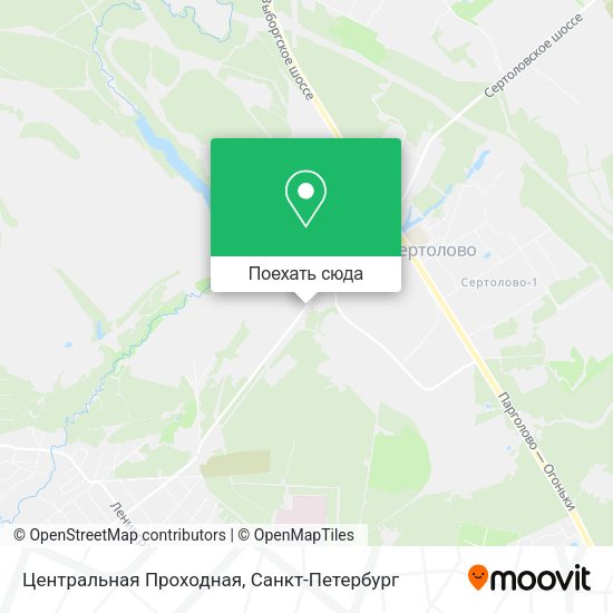 Карта Центральная Проходная
