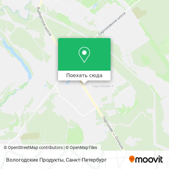 Карта Вологодские Продукты