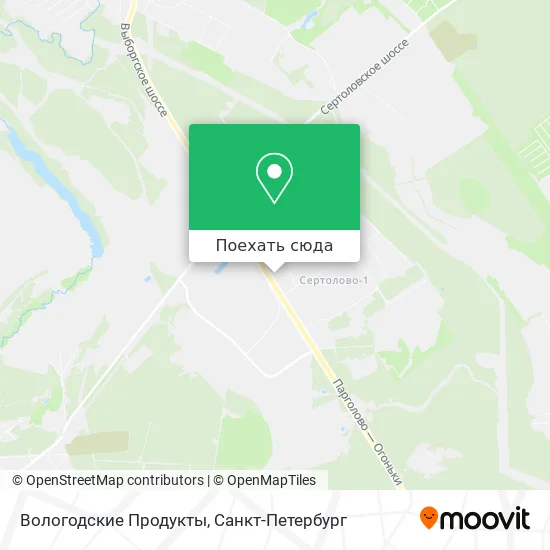 Карта Вологодские Продукты