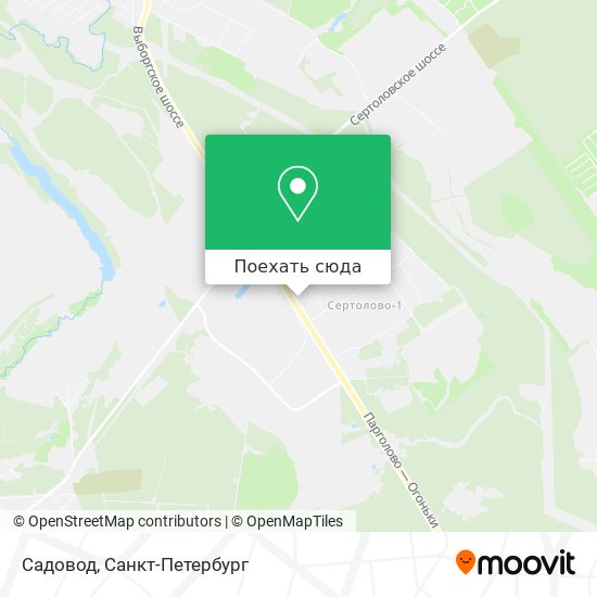 Карта Садовод
