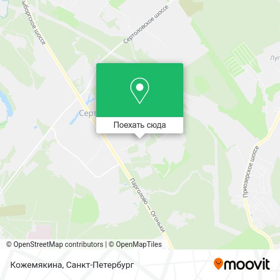 Карта Кожемякина
