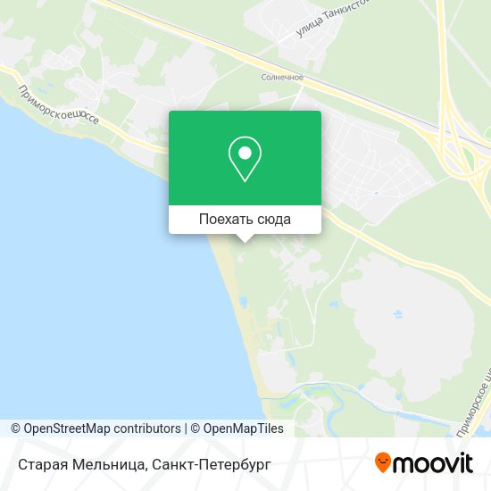 Карта Старая Мельница